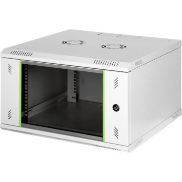 Lande 06U 600x600 Duvar Tipi Rack Kabin Açık Gri