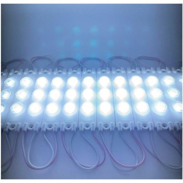 Modül Led Lensli 3 Çipli Şeffaf Kasa Beyaz