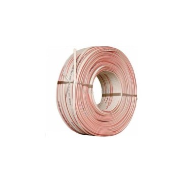 Saitell 2x0.75mm Yassı Kordon Kablo Beyaz