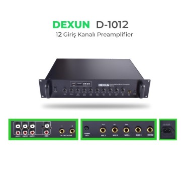 Dexun D-1012 12 Kanal Anfi