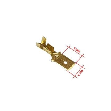 SF1EU1 Kilitli Sarı Akü Soketi Erkek 6.3mm (p300)