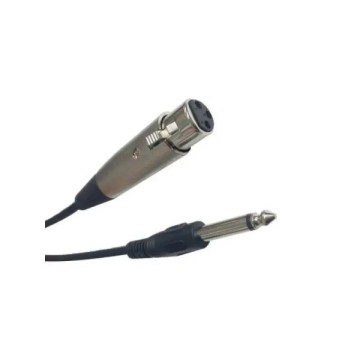 Fully G-526V Canon Dişi - 6.3mm Mono Kablo 4m