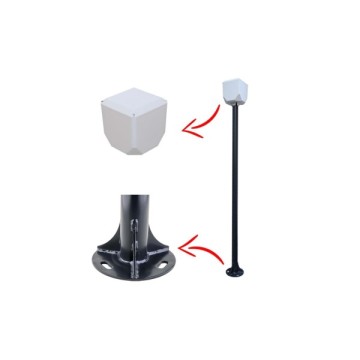 TRK-300 3m Metal Direk + Küp Kamera Kutusu