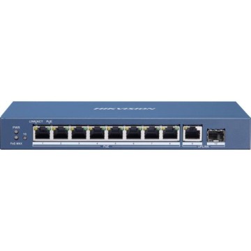 Hikvision DS-3E0510P-E/M 8 Port Gigabit PoE Switch