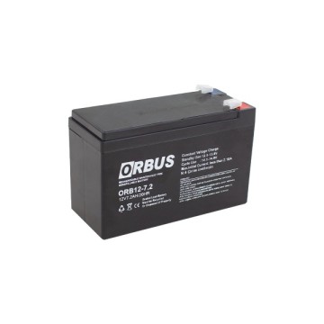 Orbus 12V 7.2A Bakımsız Kuru Akü