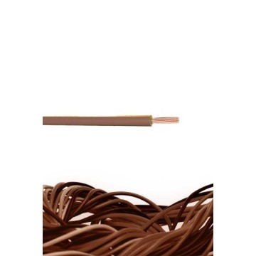 Öznur 6mm HF NYAF Kablo (H07Z1-K) (Kahverengi)