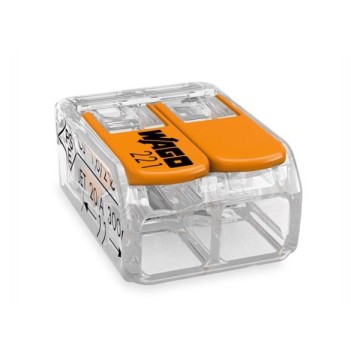 Wago 221-412 2x4mm İkili Çok Amaçlı Klemens