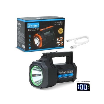 Watton WT-417 25W Şarjlı El Feneri