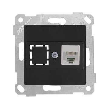 Mutlusan Rita 1xRJ45 Data Prizi Siyah