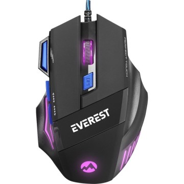Everest SM-G23 X-Speed RGB Oyuncu Mouse+Mouse Pad