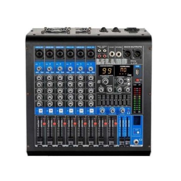 König KT-6P700 2x400W 6 Kanal Power Mikser