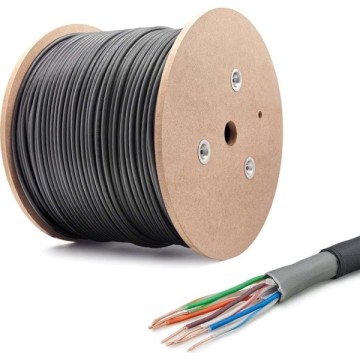 A-Link Dış Mekan 0.51mm Cat6 U-UTP Kablo 305m