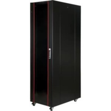 Lande 42U 600x1000 Tekerlekli Rack Kabin Siyah