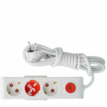 Mutlusan Ri-Tech 3 lü Şok Korumalı Grup Priz 1.5m