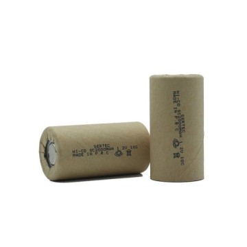 Sertec 1.2V 2000 mAh 10C Ni-Cd SC Kağıt Şarjlı Pil
