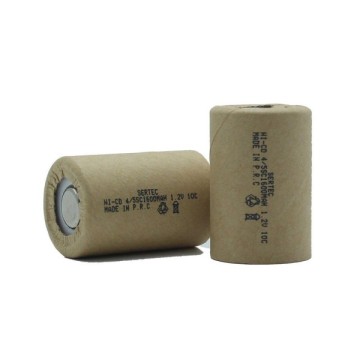 Sertec 1.2V 1500 mAh 10C Ni-Cd 4/5SC Kağıt Şarjlı 