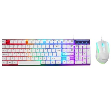 Everest KM-198 Luminax Rainbow Klavye Mouse Seti