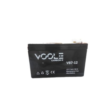 Voole 12V 7A Bakımsız Kuru Akü