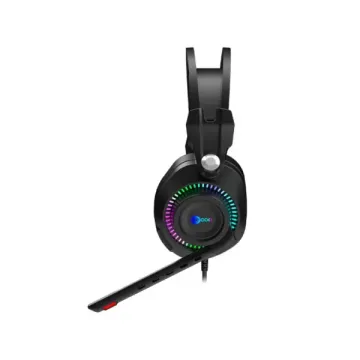 Lecoo HT405 Kablolu RGB Oyuncu Kulaklık Siyah