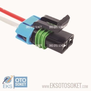 EKS 2C000 Fan Motor Soketi Dişi-Erkek
