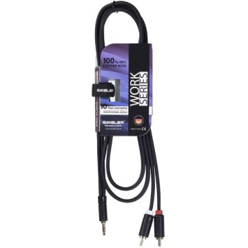 S.Wieler SR2S-5M 2xRca - 3.5mm Stereo Kablo 5m