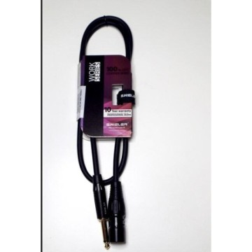S.Wieler SXM-1M XLR Erkek - 6.3mm Mono Kablo 1m