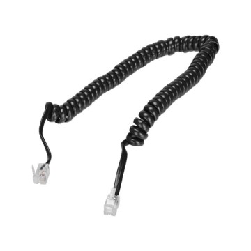 S-Link SL-TEL 3B 2m. Telefon Ahize Kordon Siyah