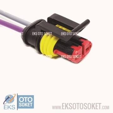 EKS 2C024 Süper Seal 2 Pin Dişi-Erkek