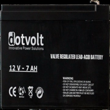Dotvolt DT7-12 12V 7A Bakımsız Kuru Akü