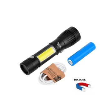 Watton WT-602 Şarjlı Metal El Feneri