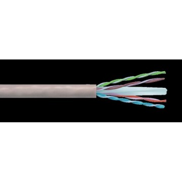 HCS 4x2x23 LSOH CAT6 U/UTP PE Siyah Kablo