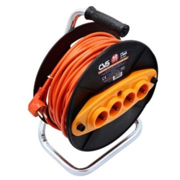 CVS DN-9210 3x2.5mm Makaralı Uzatma Kablosu 30m