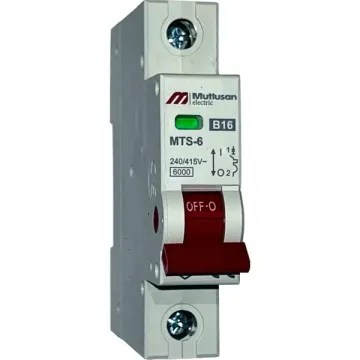 Mutlusan MTS06-1016B 1P 16A 6kA B Tipi Otomat