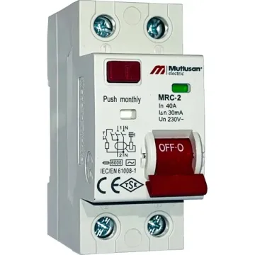 Mutlusan MRC06-203040 2P 40A 30mA Kaçak Akım Röle