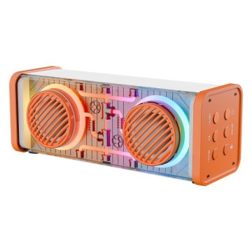 Mikado MD-56BT 10W RGB Turuncu  Bluetooth Hoparlör
