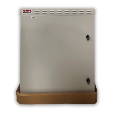 Lande 16U 600x600 Çift Cidar Fanlı Rack Kabin Byz