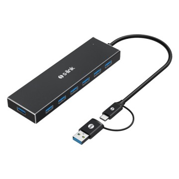 S-Link SW-U317 7 Port Usb 3.0 Hub