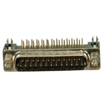 25 Pin 2 Sıra 90º Erkek D-Sub Konnektör
