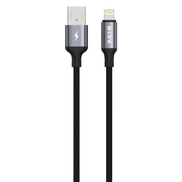 S-Link Armor UL-01 Usb A to Lightning Şarj Kablosu