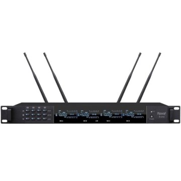 Roof R-214 4 El UHF Telsiz Mikrofon Seti