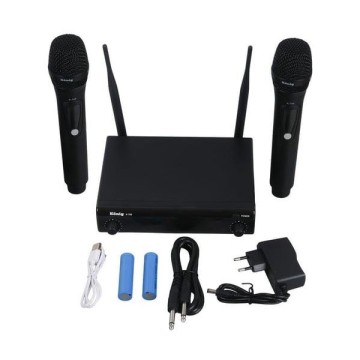 König K-700 2 El UHF Telsiz Mikrofon Seti