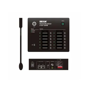 Dexun D-EN 120RM 6 Bölgeli Acil Anons Mikrofonu