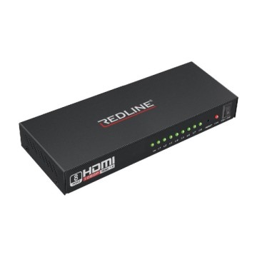 Redline HS-8000 8 Port Hdmi Splitter