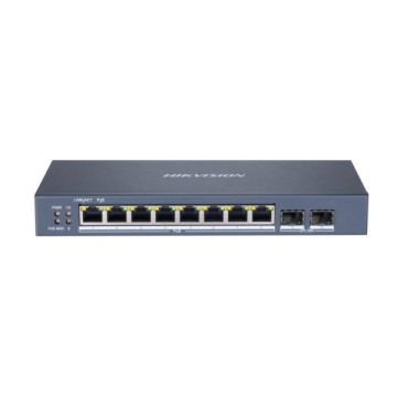 Hikvision DS-3E1510P-SI 8 Port Gigabit PoE Switch