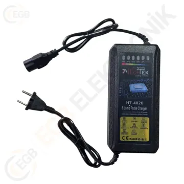 Hightek HT4820 48V 20A Ekobis Şarj Cihazı