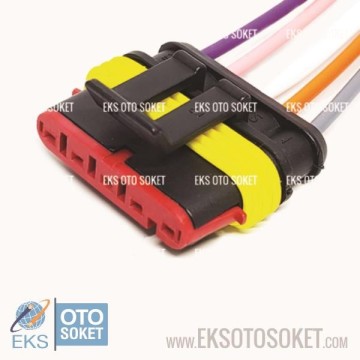 EKS 5C001 Süper Seal 5 Pin Dişi-Erkek