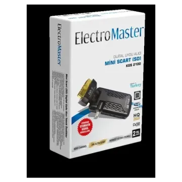 ElectroMaster KGS 2100 Mini Scart Uydu Alıcısı