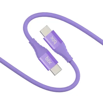 Bix BXSC1CC Type-C to Type-C Şarj Kablosu Lavanta