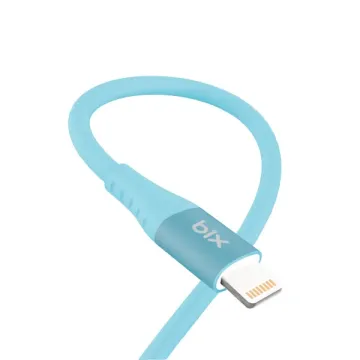 Bix BXSC1CL Type-C to Lightning Şarj Kablosu Mavi