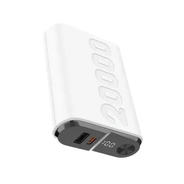 Bix TPB24 20.000mAh Dijital Ekran Powerbank Beyaz